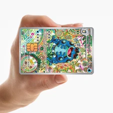 Seismitoad 105/086 Holographic Credit Card Sticker Skin