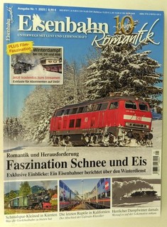 Eisenbahn Romantik 1/ 2025 ohne DVD Tietelseite Besädigt