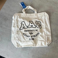 Adidas Originals Tote Bag White Cream Black New with tags