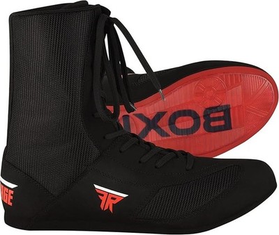 FISTRAGE Leather Kick Boxing Shoes Fighting Sports Master Training Mesh Unisex
