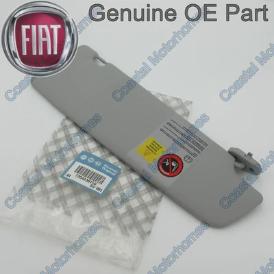 Fits Fiat Ducato Peugeot Boxer Citroen Relay Left Sun Visor Grey OE (2006-2014) - Image 1 of 4