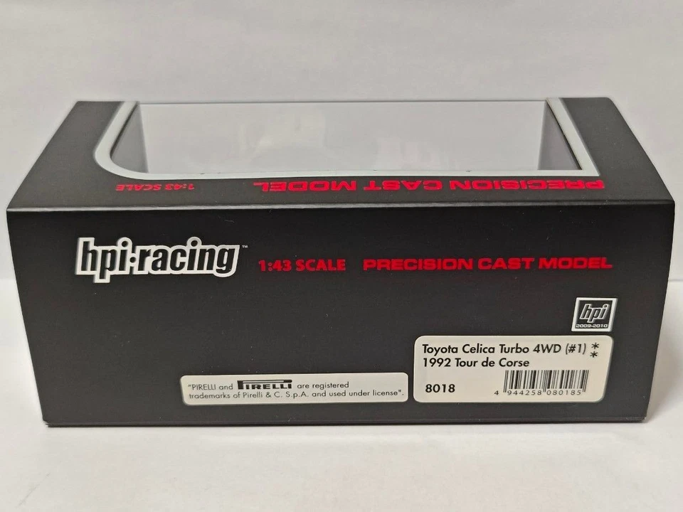 TOYOTA CELICA WRC #1 TOUR DE CORSE 1992 hpi-racing 1/43 - Image 3 of 4