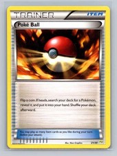 Poke Ball 21/30 XY Trainer Kit: Sylveon & Noivern Common LP Pokemon TCG