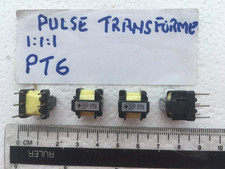 4 off Pulse Transformers PT6 OEP. RS stock no 196-375 1:1+1 PT Series