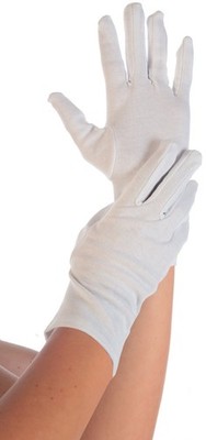HYGOSTAR Baumwoll Handschuh ''BLANC'' HYGOSTAR weiß L 1 Paar