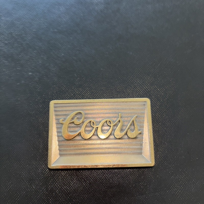 Coors Beer Vintage Belt Buckle