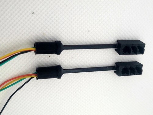 Pack of 2 Traffic Lights HO / OO Gauge 5v to 12v Common Negative - Photo 3/8