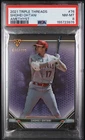 2020 Topps Triple Threads Shohei Ohtani Amethyst Card PSA 8 #144/299