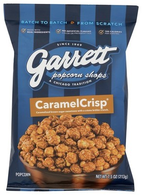 Garrett Popcorn Caramel Crisp Snack