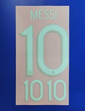 2021 Argentina Lionel Messi Player Size Nameset Name Number ID Print
