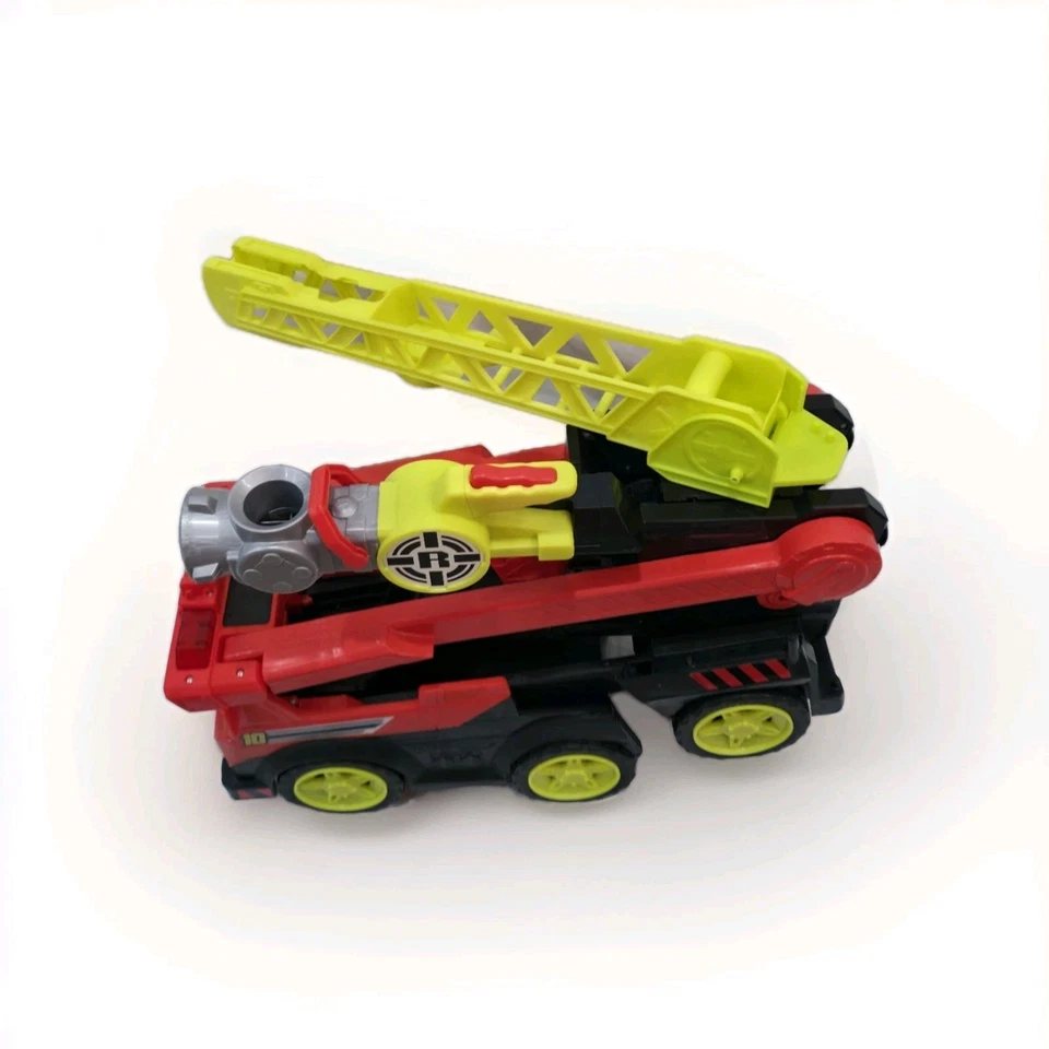 Fisher-Price Rescue Truck Red Fire Truck Transforming  Lights Sounds works  - Image 4 of 4