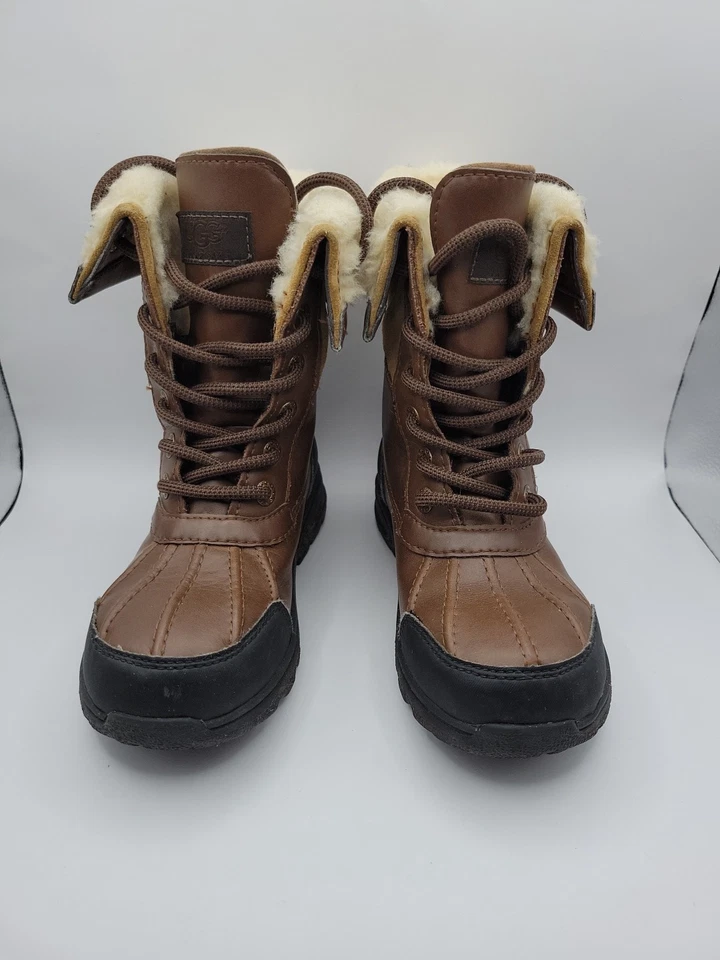 UGG Butte II CWR Boots Toddler Boy Size 13 Brown Winter Waterproof 1098890K - Image 4 of 4