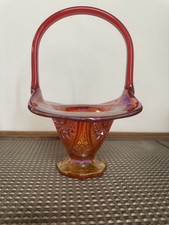 Vintage Indiana Sunset Carnival Amberina Art ...