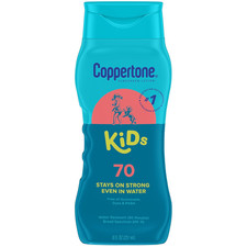 Kids Sunscreen Lotion SPF 70, Water Resistant Sunscreen for Kids, 8 Fl Oz Bottle 2.50 per gallon