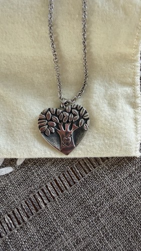 James Avery Retired Lasting Love Pendant With 20” Rolo Chain NIB!