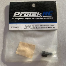 ProTek RC Steel Pinion Gear W/Reducer Sleeve 32 Pitch PTK-8055 NEW