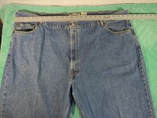 VTG Levi's Jeans Mens 52x32 Blue 550 Relaxed Fit Tapered USA Made 03