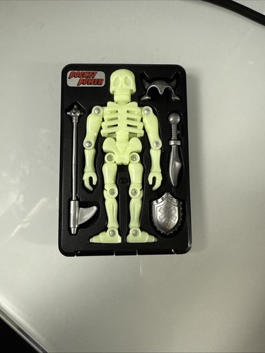 Tyco Pocket Power Glo Bones Scheletro Sega 1988 - Foto 9 di 15