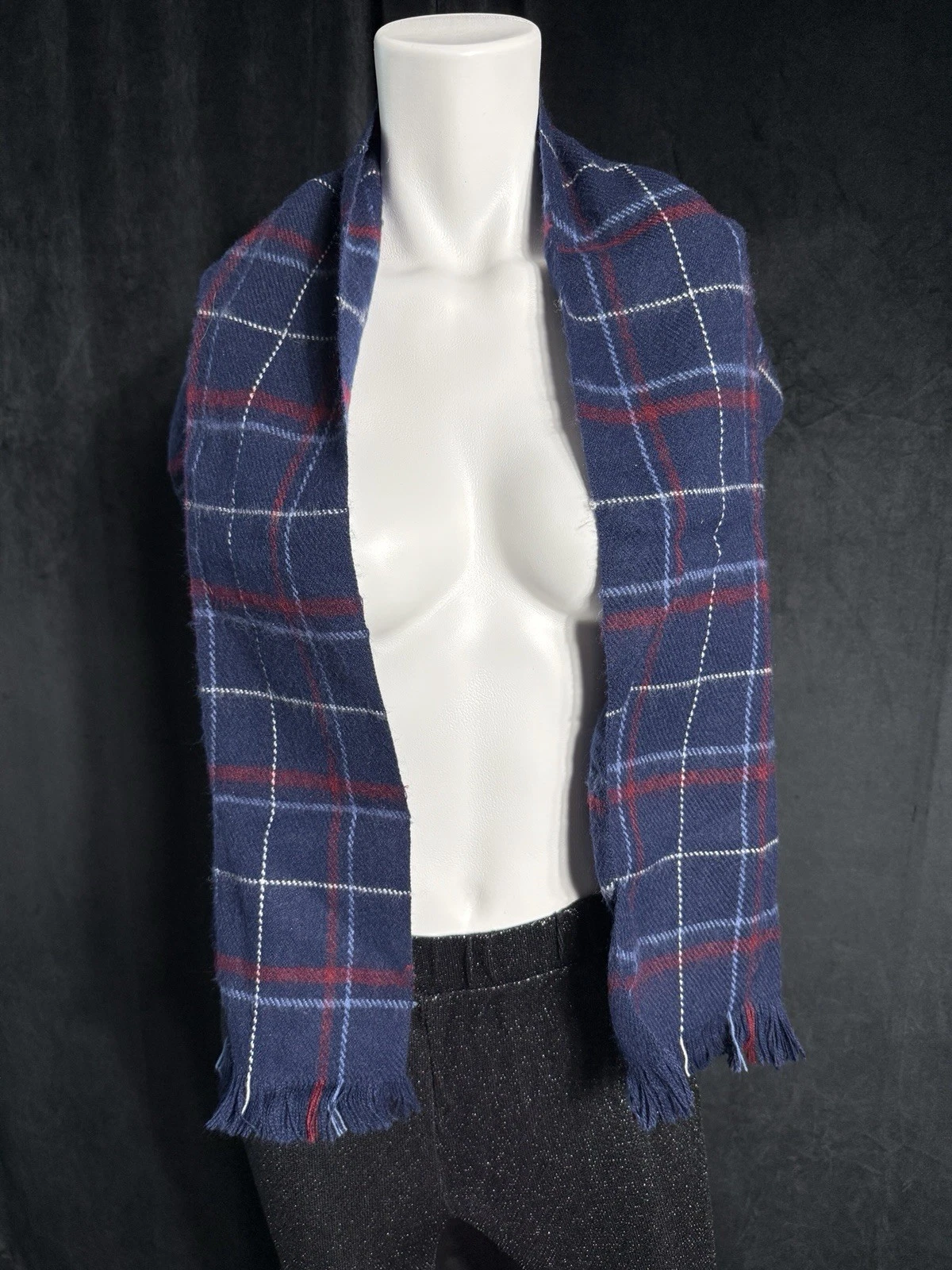 Vintage 100% Cashmere Men’s Scarf