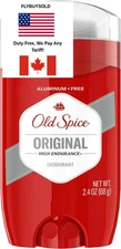10x Old Spice High Endurance Deodorant for Men Aluminum Free, Original Scent