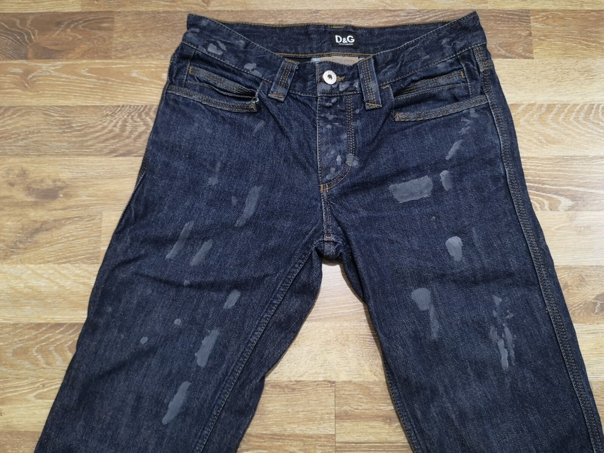 Dolce & Gabbana D&G Distressed Man Denime Pants Italian Dolce & Gabbana D&G Distressed Man Denime Pants Italian
