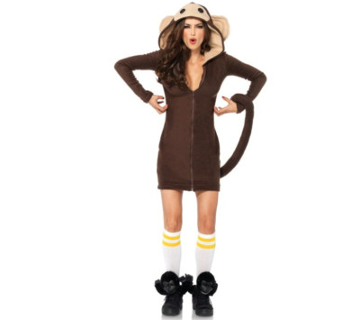 Cozy Monkey Women's Halloween Costume