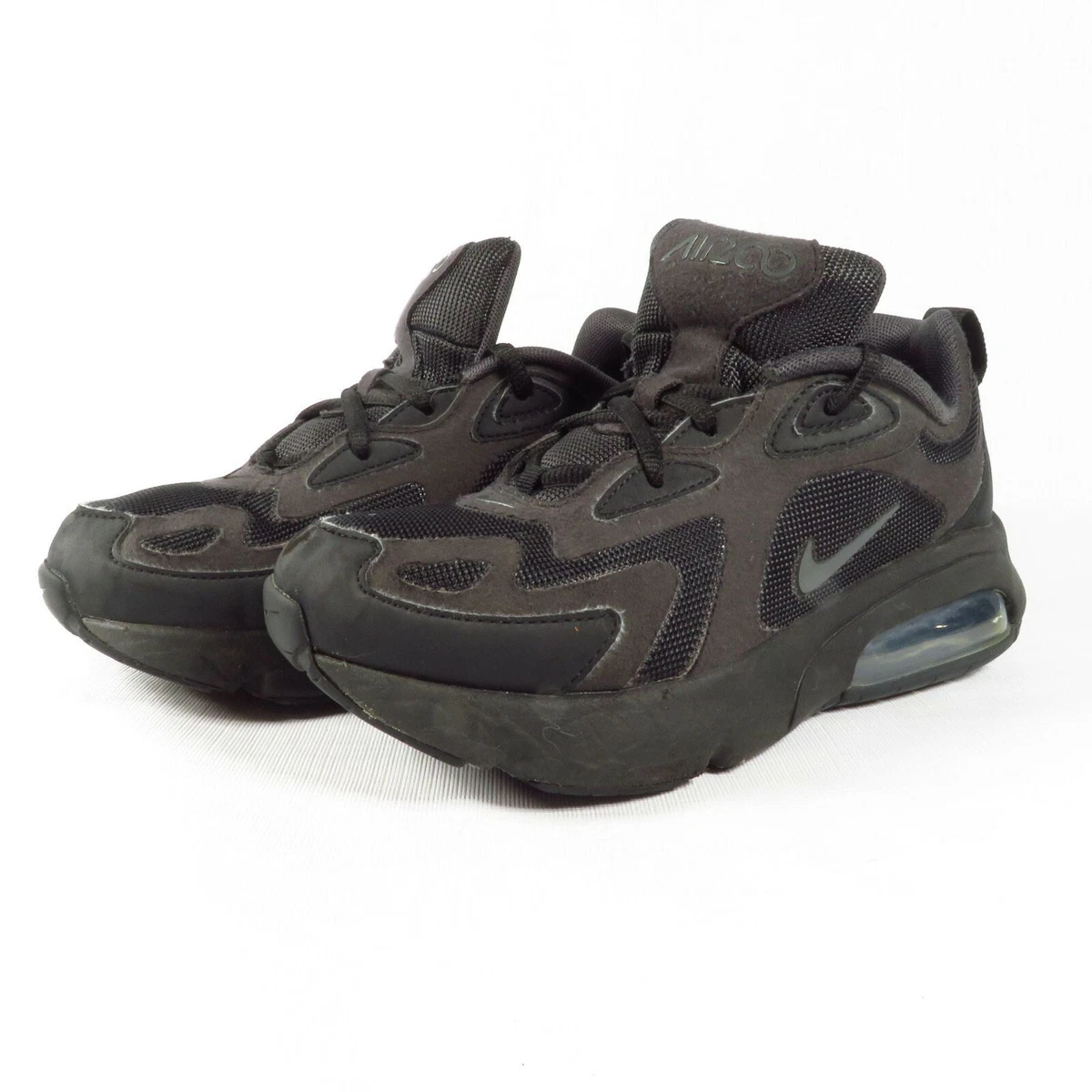 Nike Air Max 2000 Athletic Shoes Youth Size 4 Y AT5627 001 Black
