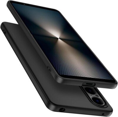 Hülle Für Sony Xperia 1 VI 10 V 5 IV Schwarz Silikon Stoßfest Gel Telefon