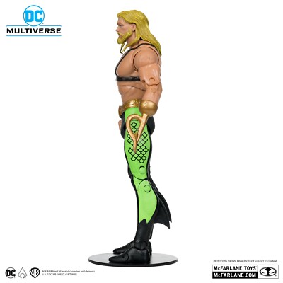 McFarlane DC Multiverse JLA AQUAMAN Platinum Chase Figure (No