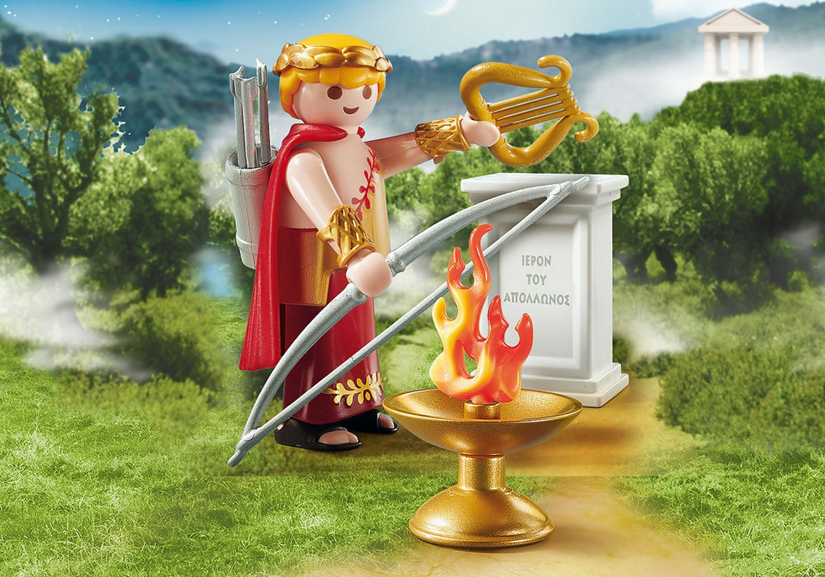 Playmobil olimpo Dioses mitologia griega Romana Apolo Dios de las