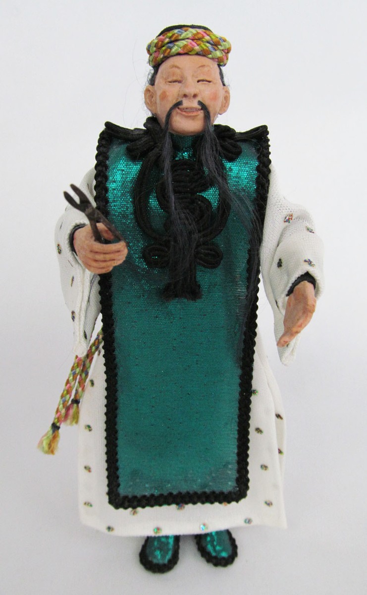 Artist Original Fu Manchu Chinese Man Dentist w/ Pliers 6