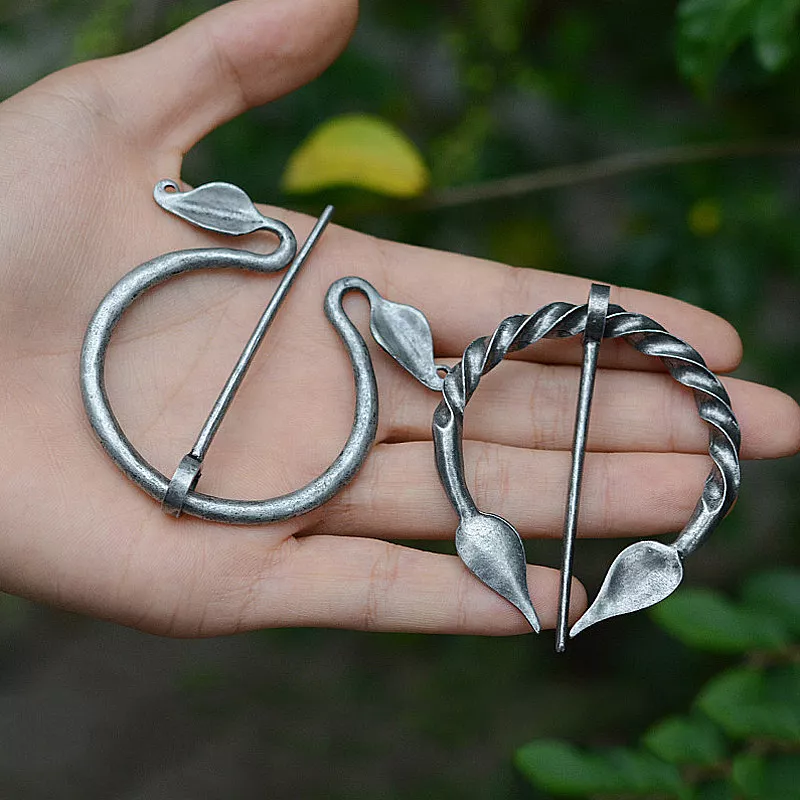 Medieval shop cloak pin
