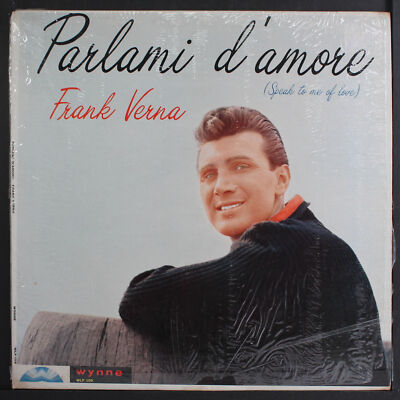 FRANK VERNA: speak to me of love WYNNE 12'' LP 33 RPM