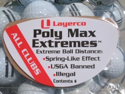 POLY MAX EXTREMES USGA... banned illegal golf product Fits on all drivers.