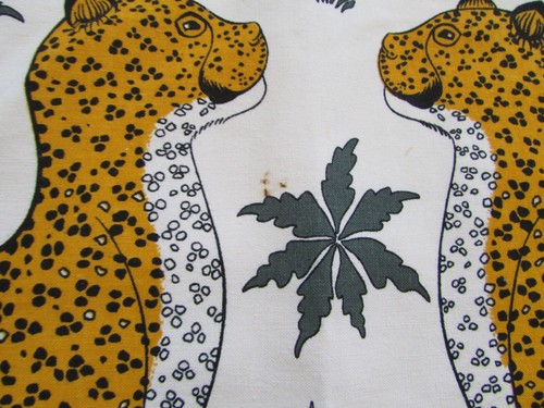 Juego de 2 manteles y servilletas HERMES Paris Leopardo - Imagen 12 de 12