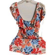ASTR The Label Floral Half/Off Shoulder Dress Sz S New