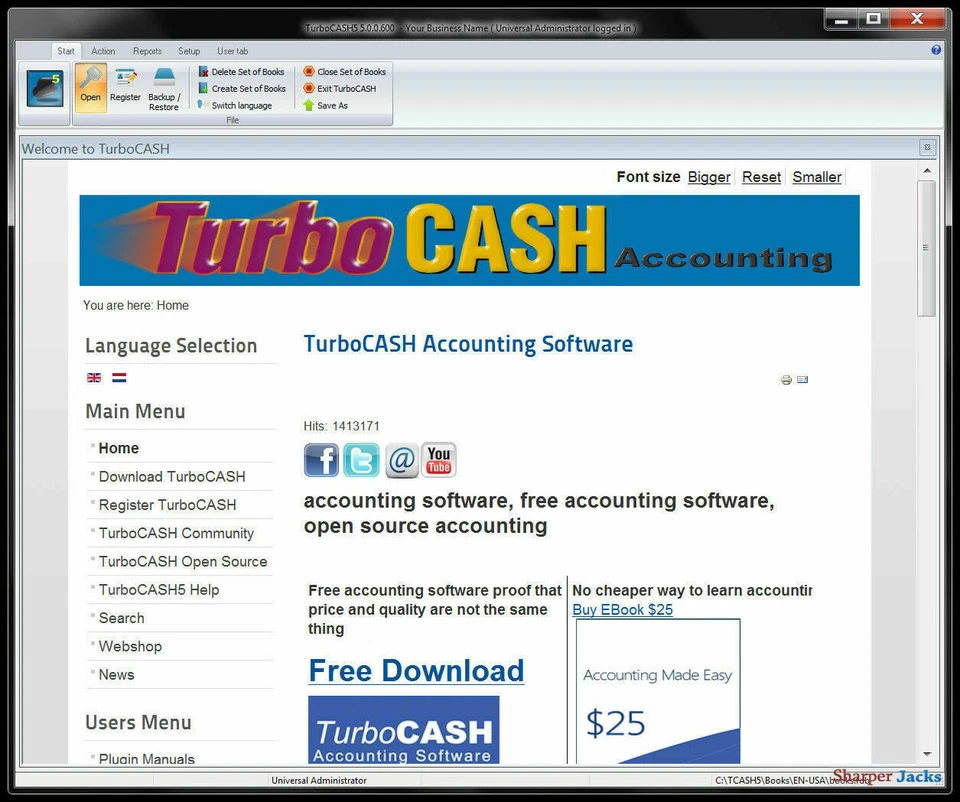 NEW & Fast Ship! TurboCASH Accounting / Bookkeeping / Finances Software PC Disc - Image 2 of 4