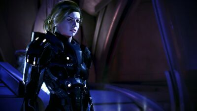 Anime commander shepard m effect 3 GAME pc Playmat Gaming Mat Desk