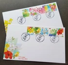 Thailand New Year 2013 Flower Orchid Malaysia Vietnam Singapore Brunei ASEAN FDC