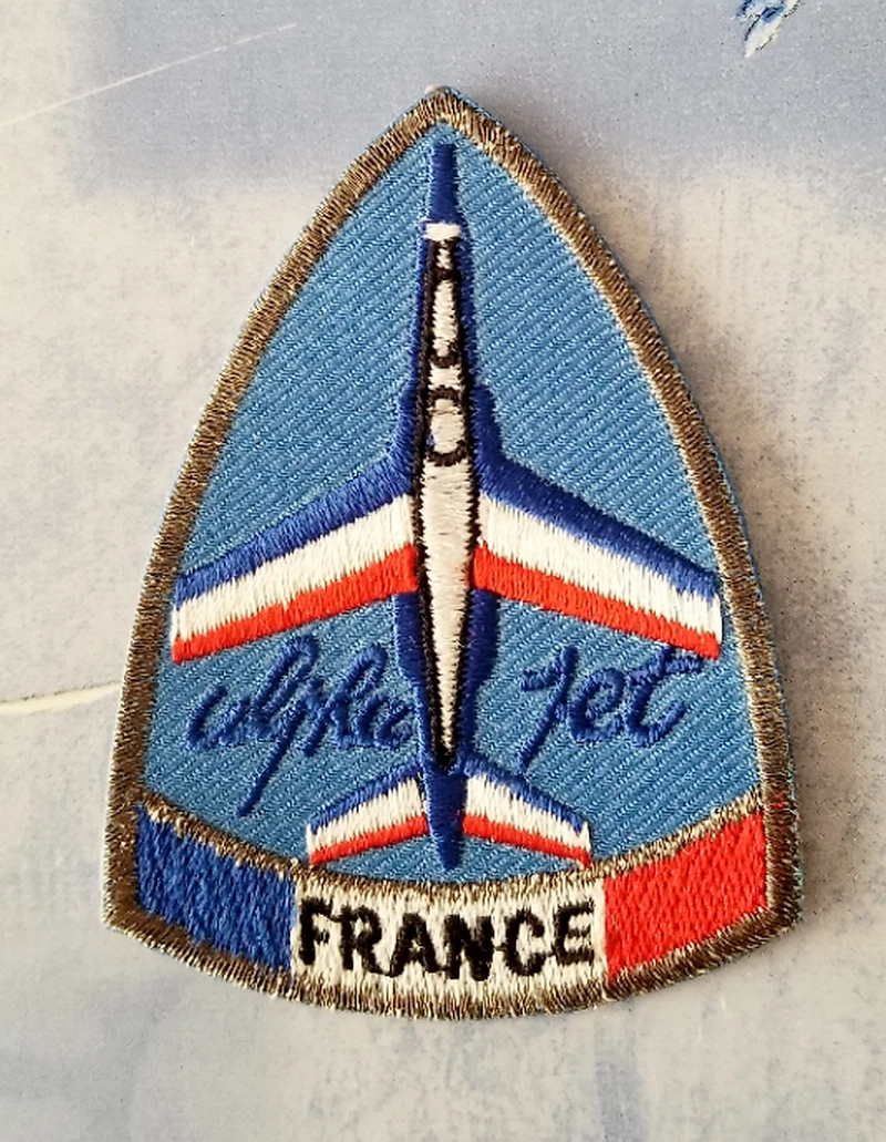 INSIGNE PATCH TISSU WWI MARINE AVIATION AEROSTATION BREVETE MECANICIEN 1914