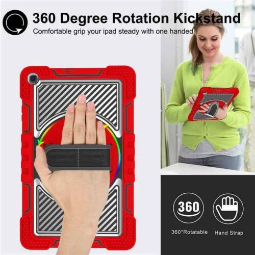 Robuste Stand Hard Case Hülle für Samsung Tab A7 A8 A9 S6 S7 S8 S9 FE Plus S10 - Bild 60 von 73
