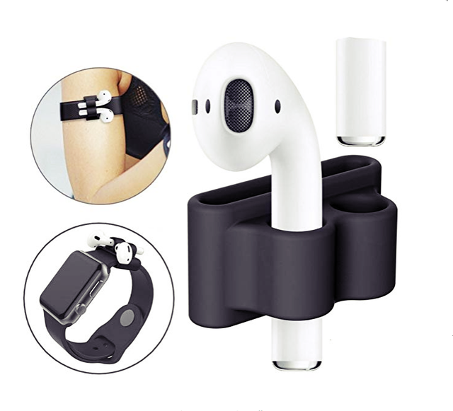 AIRPODS HOLDER SILICON APPLE AIR POD PROTECTIVE CASE SHOCKPROOF ANTI