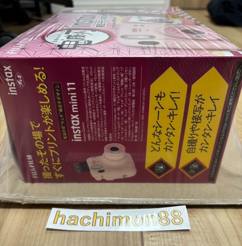 FUJIFILM instax mini 11 Cheki Instant Camera Demon Slayer Kamado Nezuko BOX - Picture 3 of 18