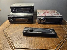 LOT OF 2 KENWOOD & SONY Car Stereos & JVC UNTESTED *FOR PARTS OR REPAIR