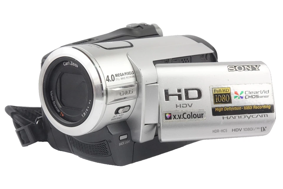 Sony HDR-HC5E PAL Full HD , HDV Camcorder Handycam +DV-IN/OUT "TOP" - Bild 1 von 4
