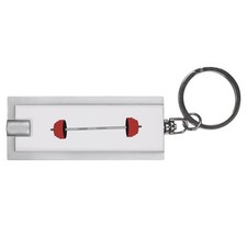 'Barbell Fitness Gym' LED Keyring Torch (KT00047734)