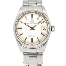 Tudor Prince OysterDate Vintage 7970/0 SS Silver Dial Midsize Auto Unisex  34mm