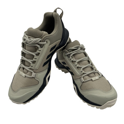 adidas Womens 6 Terrex AX3 Grey Black Low Hiking Shoes Trail Sneakers BC0568