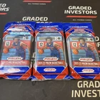 2021-22 Panini Prizm NBA Basketball Cello Pack Lot Of 3 Cade Cunningham