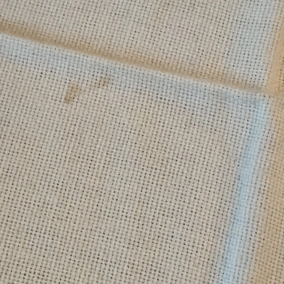 Manta de bebé tejida a mano Davis con diseño floral 33x37 vintage núcleo de cabaña Foto 3 de 4